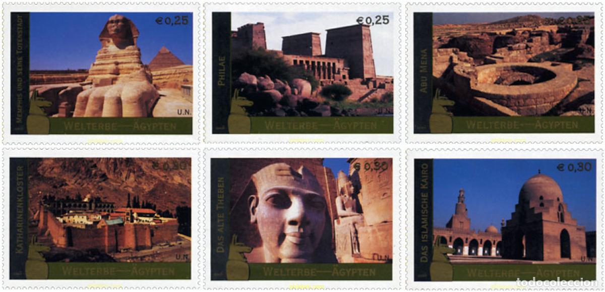 Sellos: 172375 MNH NACIONES UNIDAS. Viena 2005 PATRIMONIO DE LA HUMANIDAD