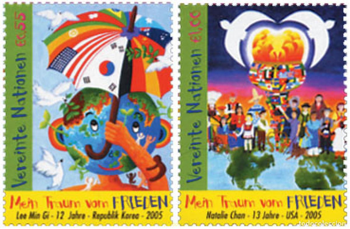 Sellos: 172380 MNH NACIONES UNIDAS. Viena 2005 PAZ