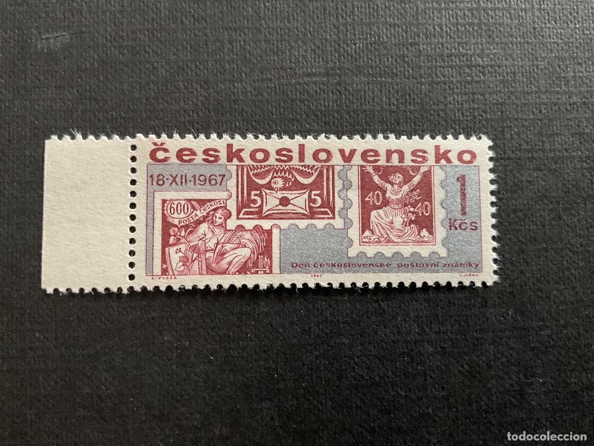 Sellos: CHECOSLOVAQUIA N&ordm; YVERT 1614*** A&Ntilde;O 1967. DIA DEL SELLO