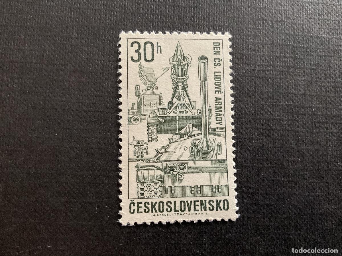 Sellos: CHECOSLOVAQUIA N&ordm; YVERT 1597*** A&Ntilde;O 1967. DIA DEL EJERCITO
