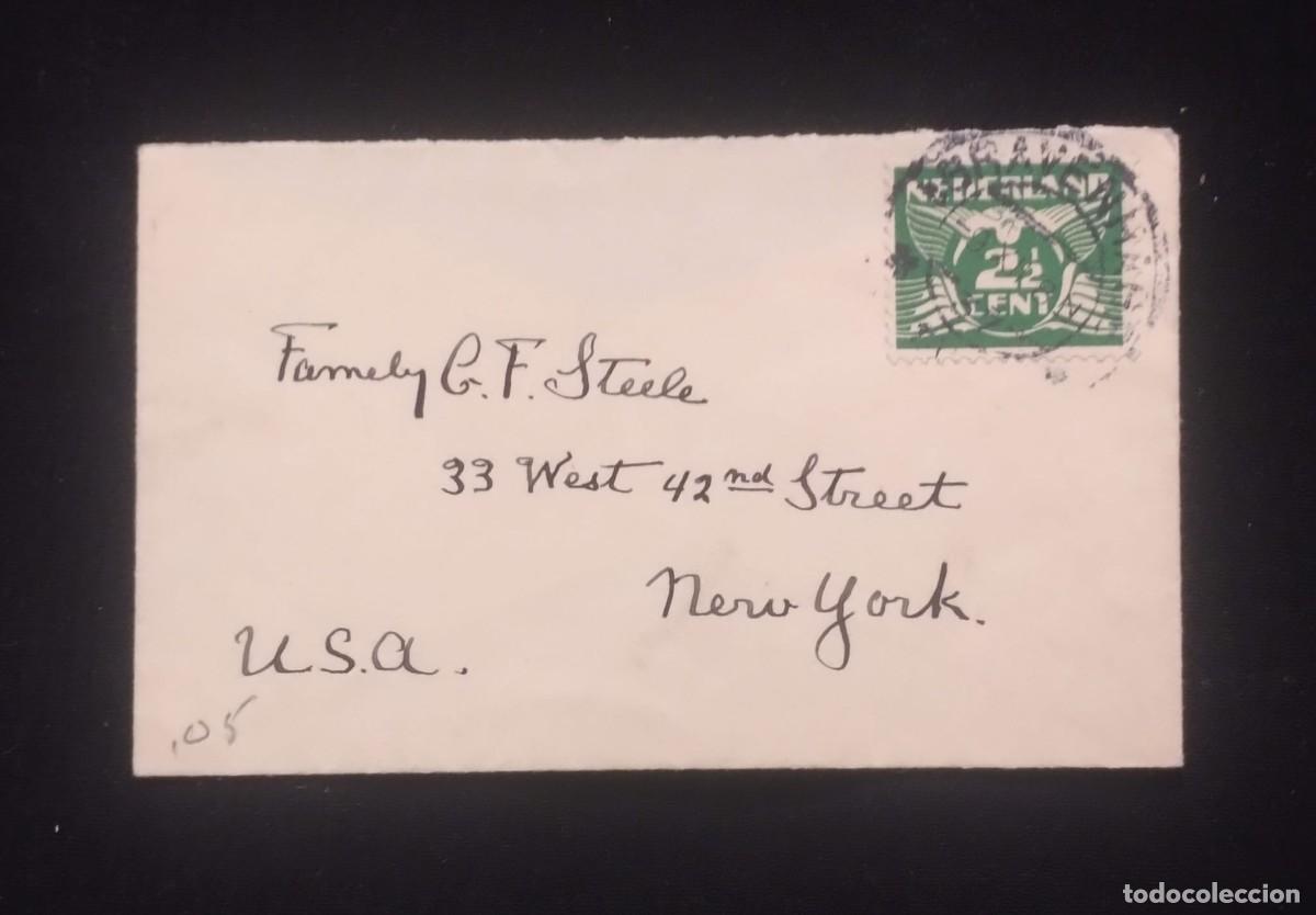 Sellos: TS) CIRCA 1940 NETHERLANDS,COVER SENT TO NEW YORK.