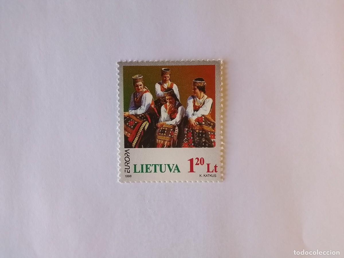 Sellos: A&Ntilde;O 1998 LITUANIA SELLO NUEVO