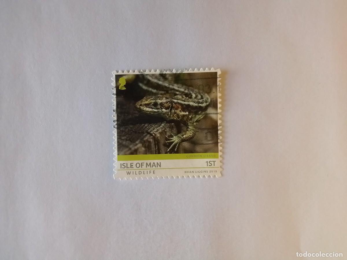 Sellos: A&Ntilde;O 2019 ISLA DE MAN SELLO USADO