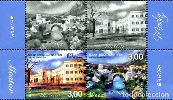 Sellos: 793779 MNH BOSNIA-HERZEGOVINA. Adm Croata 2012 EUROPA CEPT 2012 - TURISMO