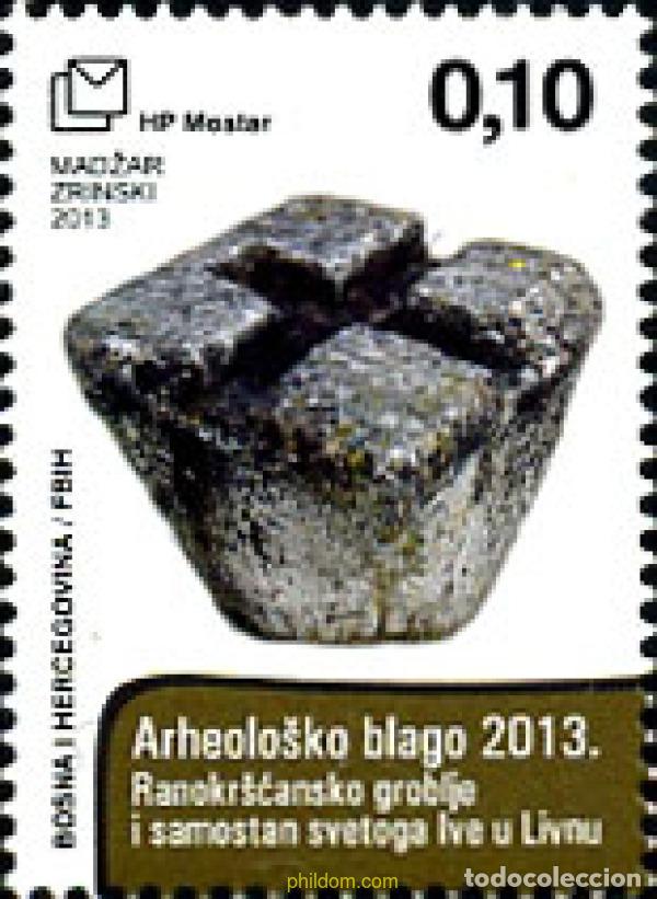 Sellos: 306523 MNH BOSNIA-HERZEGOVINA. Adm Croata 2013 ESCULTURA