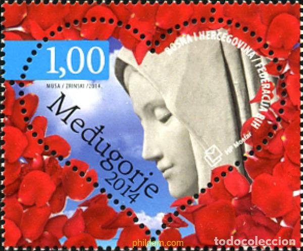 Sellos: 322626 MNH BOSNIA-HERZEGOVINA. Adm Croata 2014 MEDUGORJE