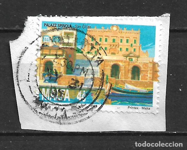 Sellos: malta 1991 sello usado - 20/1