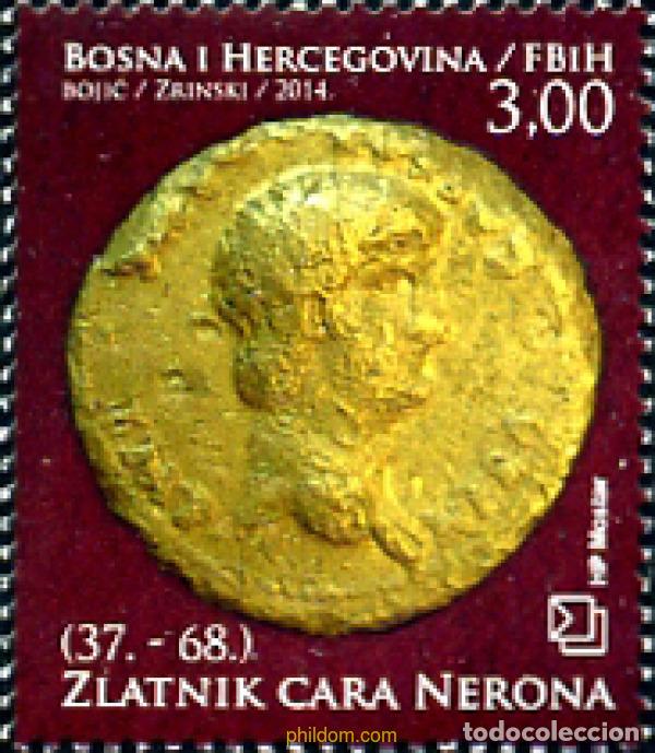 Sellos: 329969 MNH BOSNIA-HERZEGOVINA. Adm Croata 2014 MONEDA DE ORO