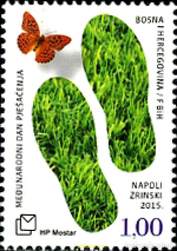 Sellos: 351869 MNH BOSNIA-HERZEGOVINA. Adm Croata 2015 DIA MUNDIAL DE LA MARCHA