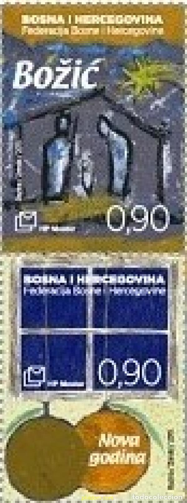 Sellos: 793878 MNH BOSNIA-HERZEGOVINA. Adm Croata 2015 NAVIDAD 2015