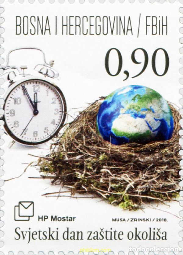 Sellos: 591510 MNH BOSNIA-HERZEGOVINA. Adm Croata 2016 DIA MUNDIAL DEL MEDIO AMBIENTE