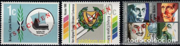 Sellos: 793905 MNH CHIPRE 1988 CONFERENCIA DE MINISTROS DE EXTERIOR DE PAISES NO ALIENADOS, A NICOSIA