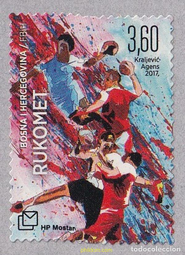 Sellos: 580983 MNH BOSNIA-HERZEGOVINA. Adm Croata 2017 DEPORTES