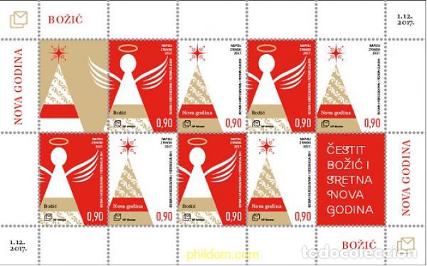 Sellos: 591434 MNH BOSNIA-HERZEGOVINA. Adm Croata 2017 NAVIDAD