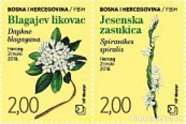 Sellos: 793947 MNH BOSNIA-HERZEGOVINA. Adm Croata 2018 FLORES