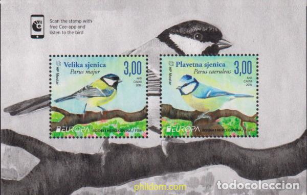 Sellos: 612331 MNH BOSNIA-HERZEGOVINA. Adm Croata 2019 EUROPA CEPT 2019 - NATIONAL BIRD