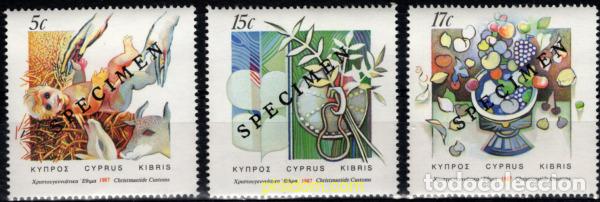 Sellos: 794017 MNH CHIPRE 1987 NAVIDAD