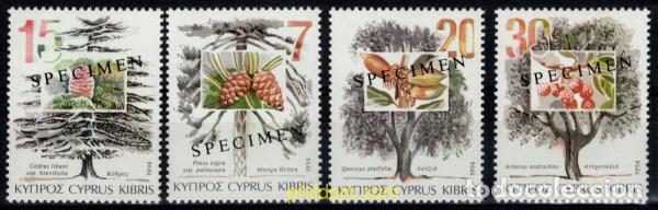 Sellos: 794018 MNH CHIPRE 1994 FLORA DE CHIPRE