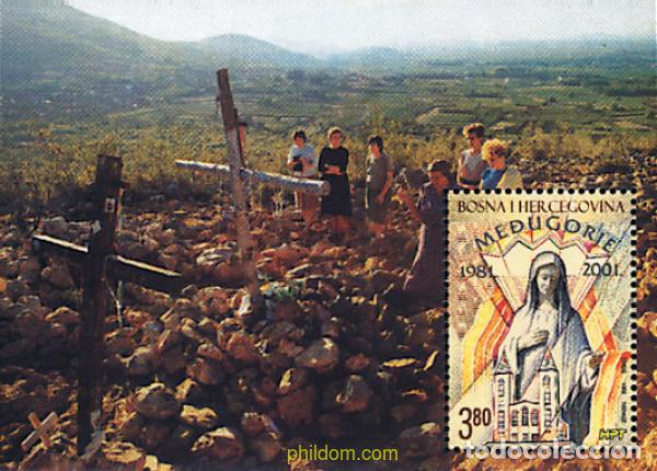 Sellos: 88532 MNH BOSNIA-HERZEGOVINA. Adm Croata 2001 MEDUGORJE