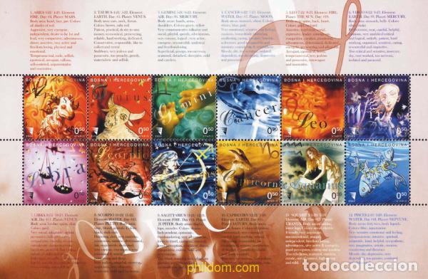 Sellos: 287225 MNH BOSNIA-HERZEGOVINA 2004 ZODIACO