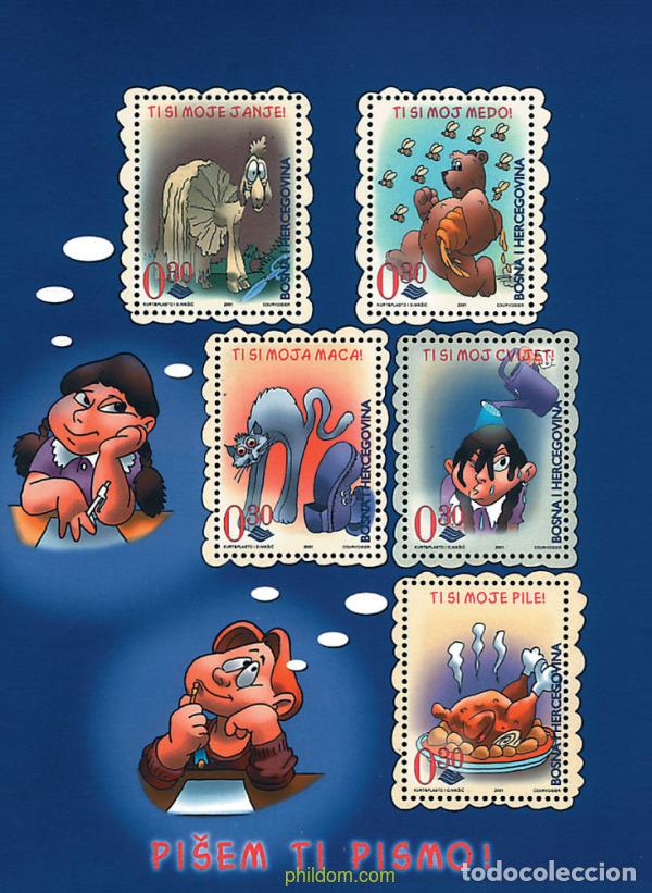 Sellos: 75008 MNH BOSNIA-HERZEGOVINA 2001 COMIC