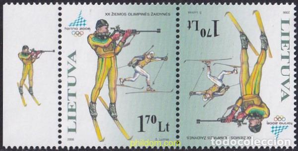 Sellos: 794084 MNH LITUANIA 2006 20 JUEGOS OLIMPICOS INVIERNO TURIN 2006