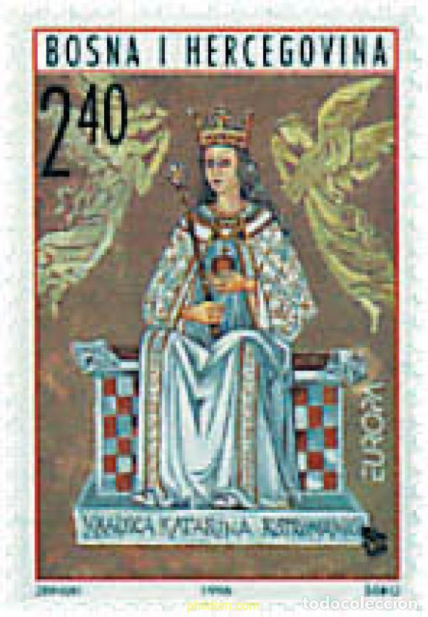 Sellos: 66696 MNH BOSNIA-HERZEGOVINA. Adm Croata 1996 EUROPA CEPT. PAZ Y LIBERTAD