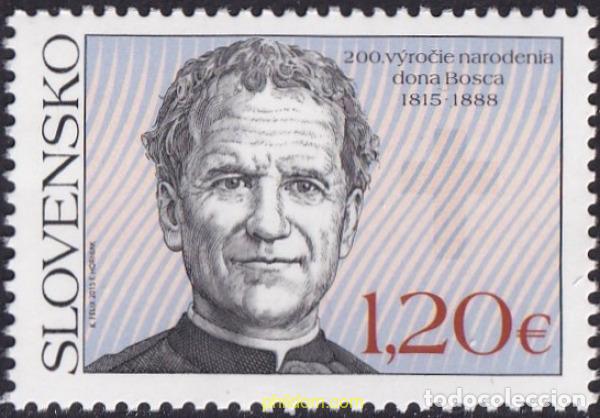 Sellos: 700475 MNH ESLOVAQUIA 2015 SAN JUAN BOSCO
