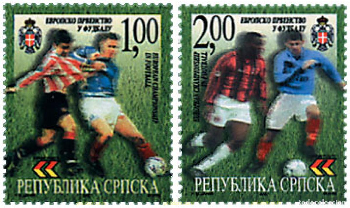 Sellos: 81094 MNH BOSNIA-HERZEGOVINA. Adm Serbia 2000 EUROCOPA 2000