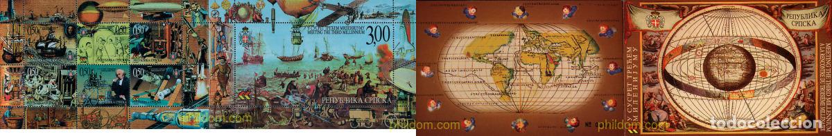 Sellos: 241743 MNH BOSNIA-HERZEGOVINA. Adm Serbia 2000 TERCER MILENIO