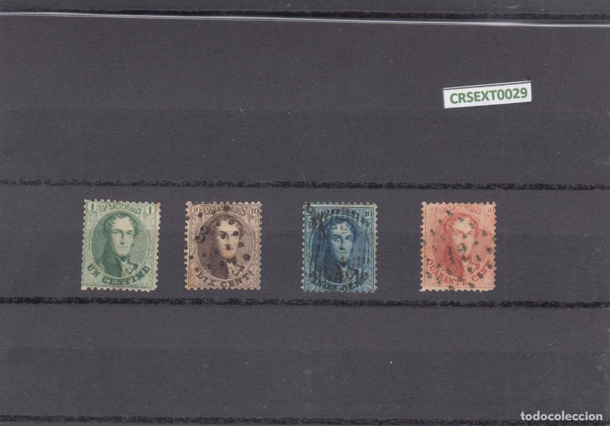 Sellos: CRSEXT0029 SELLOS BELGICA N&ordm; CAT 13-6 USADOS