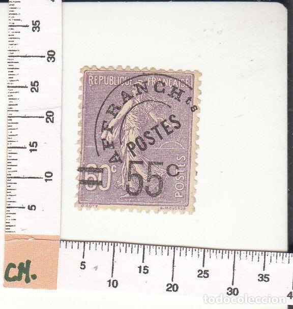 Briefmarken: CRSEXT0095 SELLO FRANCIA (PLEOBLITERADO) N&ordm; CAT 47 XX MARQUILLADO