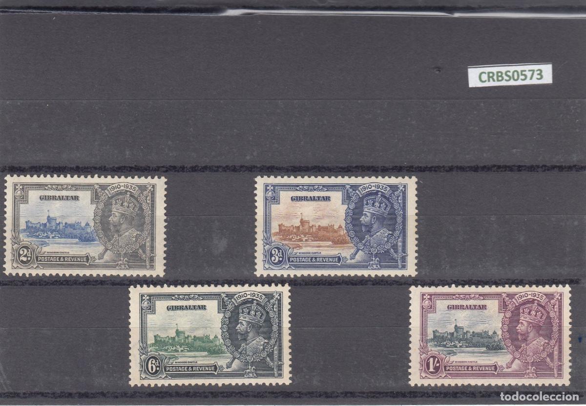 Briefmarken: CREXT0099 SELLOS GIBRALTAR N&ordm; CAT 95-8 X CON CHARNELA
