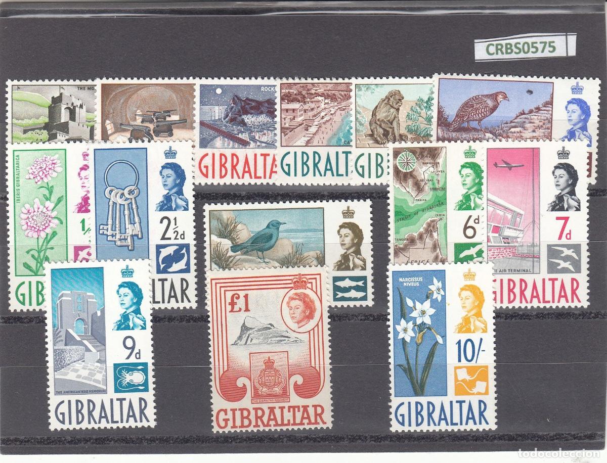 Briefmarken: CREXT0101 SELLOS GIBRALTAR N&ordm; CAT 145-58 XX SIN CHARNELA