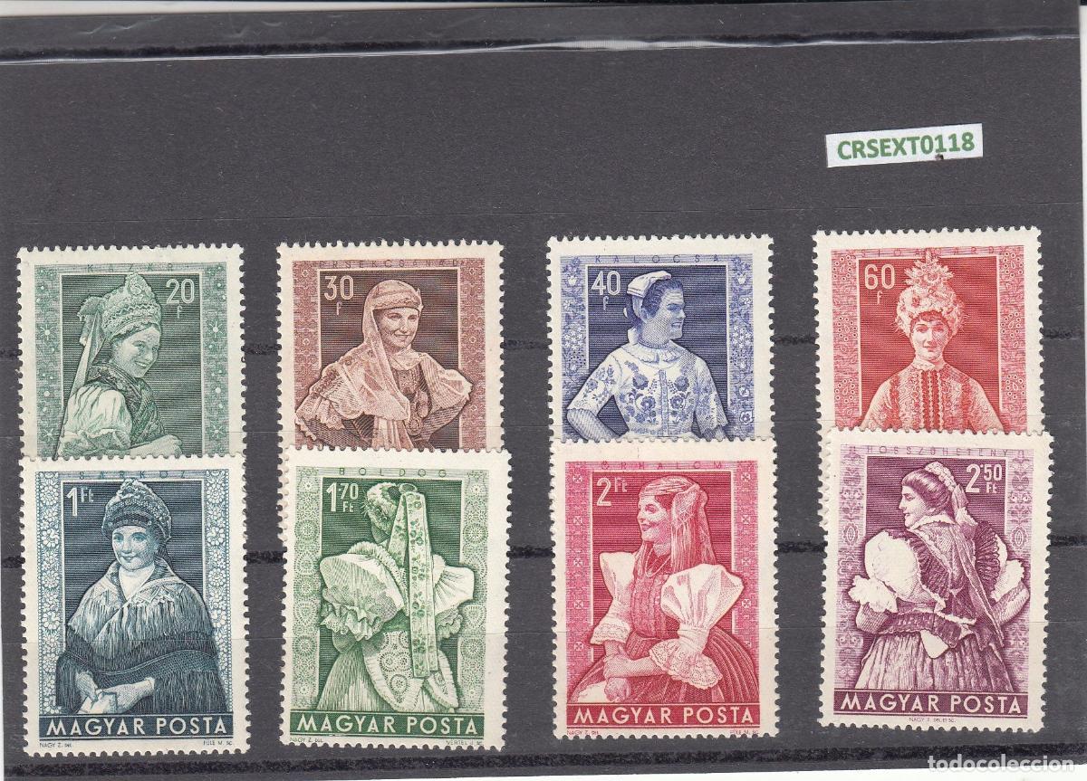 Timbres: CREXT0118 SELLOS HUNGRIA N&ordm; CAT 1102-9 XX SIN CHARNELA