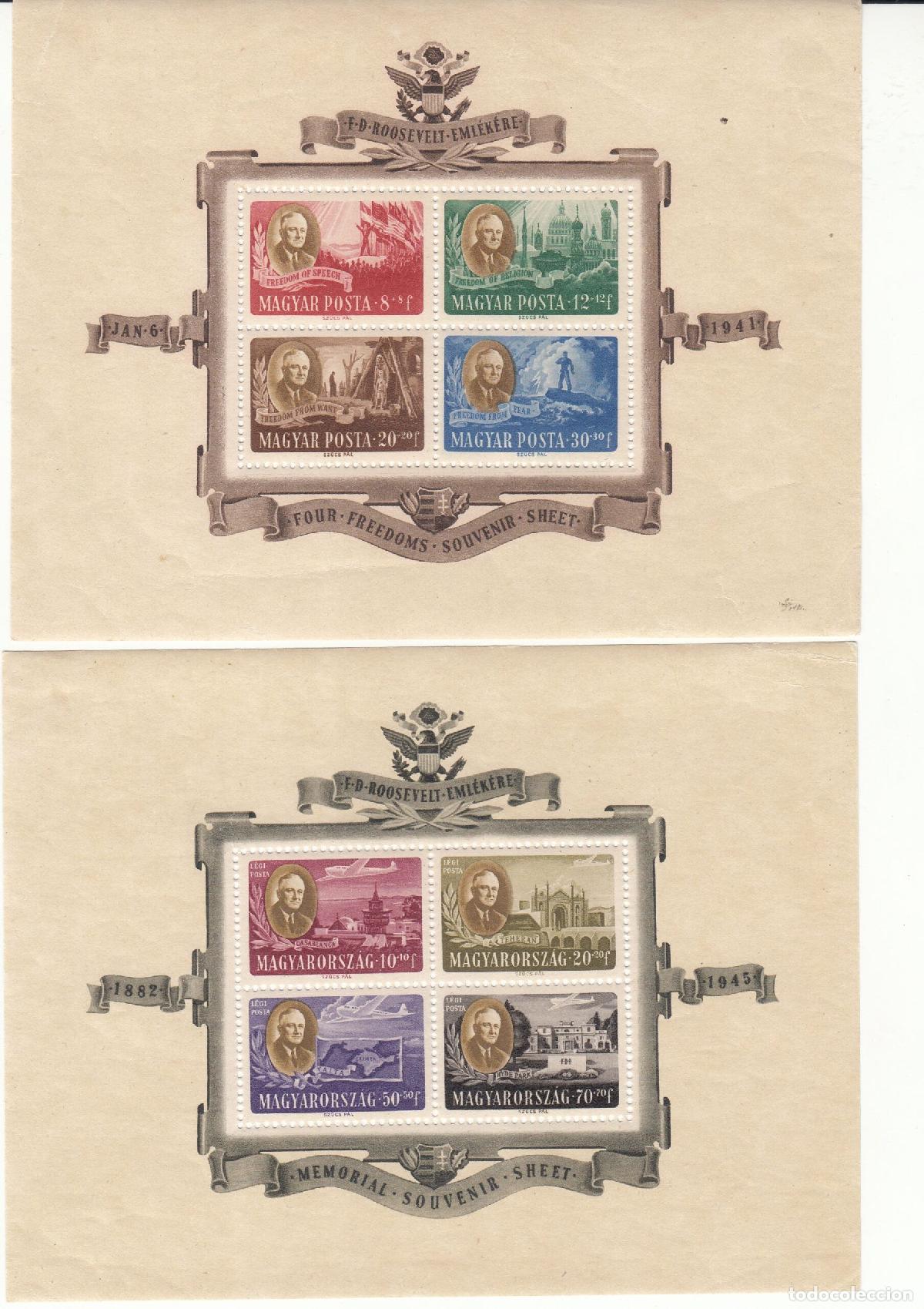 Timbres: CREXT0121 SELLOS HUNGRIA N&ordm; CAT HB 14-5 X CON CHARNELA