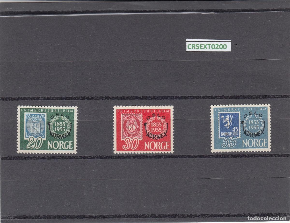 Sellos: CRSEXT0200 SELLOS NORUEGA N&ordm; 358-60 X CON CHARNELA