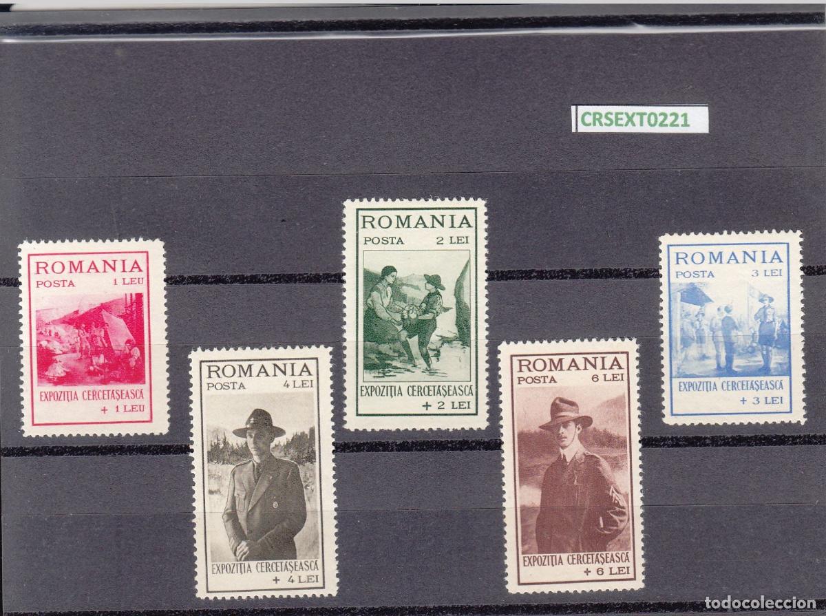 Timbres: CRSEXT0221 SELLOS RUMANIA N&ordm; 422-6 XX SIN CHARNELA