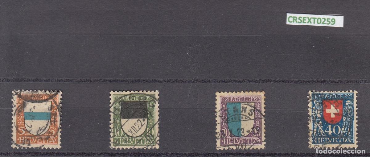 Selos: CRSEXT0259 SELLOS SUIZA N&ordm; CAT 188-91 USADOS