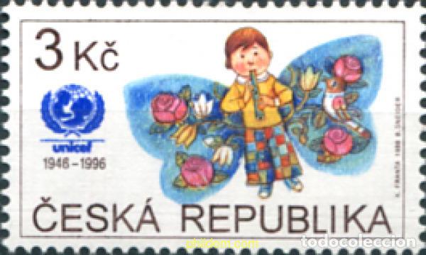 Sellos: 156956 MNH CHEQUIA 1996 50 ANIVERSARIO DE LA UNICEF