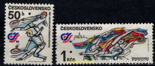 Sellos: 794412 MNH CHECOSLOVAQUIA 1985 SPARTAKIADAS NACIONALES