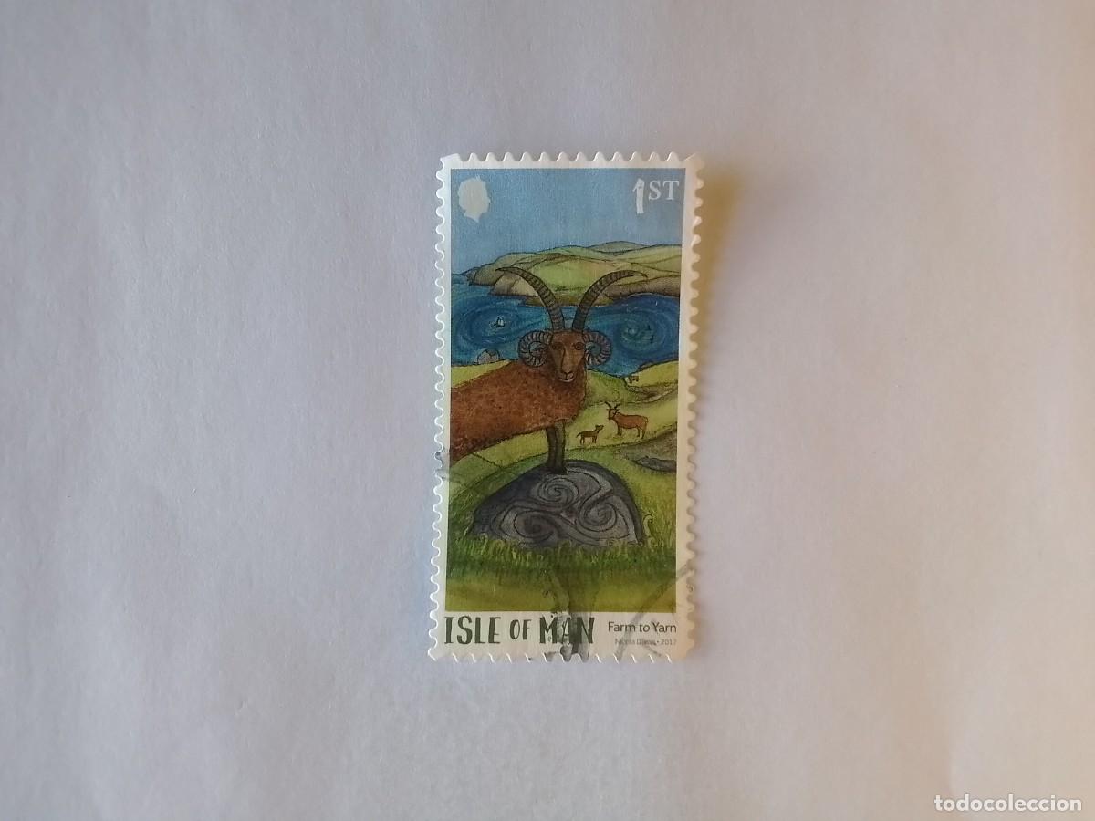 Sellos: A&Ntilde;O 2017 ISLA DE MAN SELLO USADO