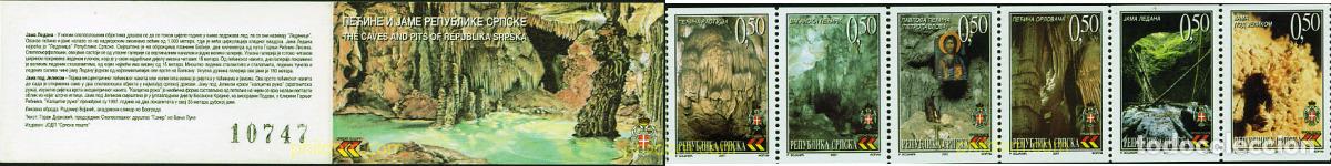 Sellos: 300730 MNH BOSNIA-HERZEGOVINA. Adm Serbia 2001 GRUTAS