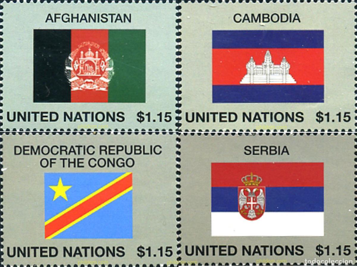 Sellos: 317812 MNH NACIONES UNIDAS. Nueva York 2014 BANDERAS