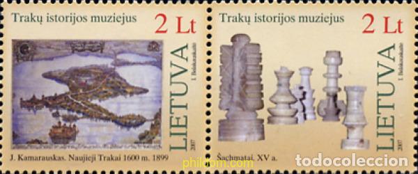 Sellos: 252537 MNH LITUANIA 2007 MUSEO TRAKU