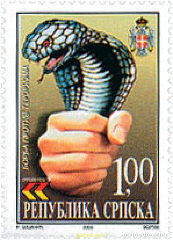Sellos: 110564 MNH BOSNIA-HERZEGOVINA. Adm Serbia 2002 LUCHA CONTRA EL TERRORISMO