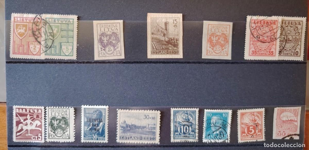 Briefmarken: LOTE DE SELLOS PAISES BALTICOS RAROS ALTO VALOR EN CATALOGO LOTE 1
