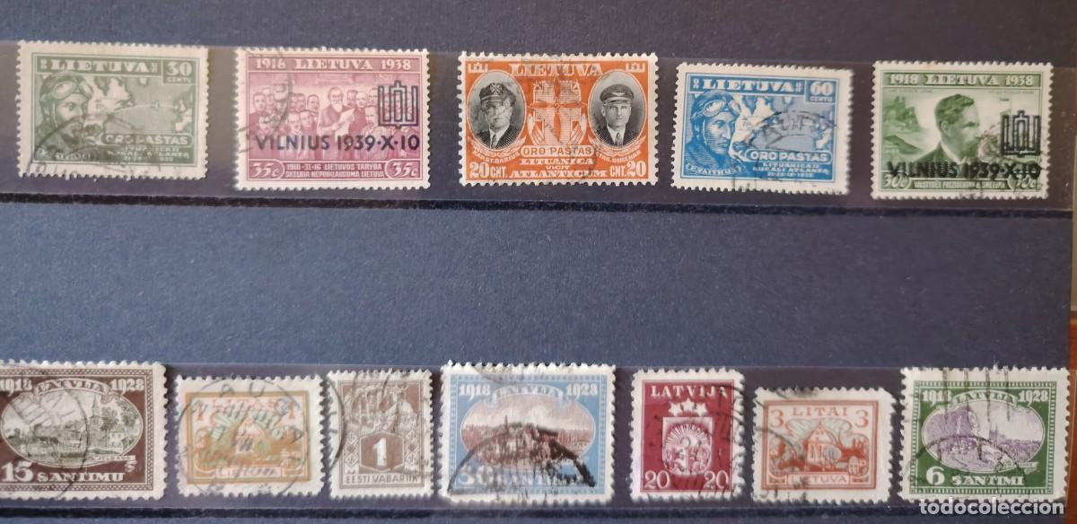 Briefmarken: LOTE DE SELLOS PAISES BALTICOS RAROS ALTO VALOR EN CATALOGO LOTE 2