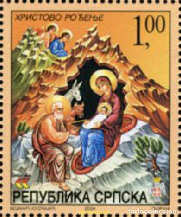 Sellos: 166243 MNH BOSNIA-HERZEGOVINA. Adm Serbia 2004 NAVIDAD