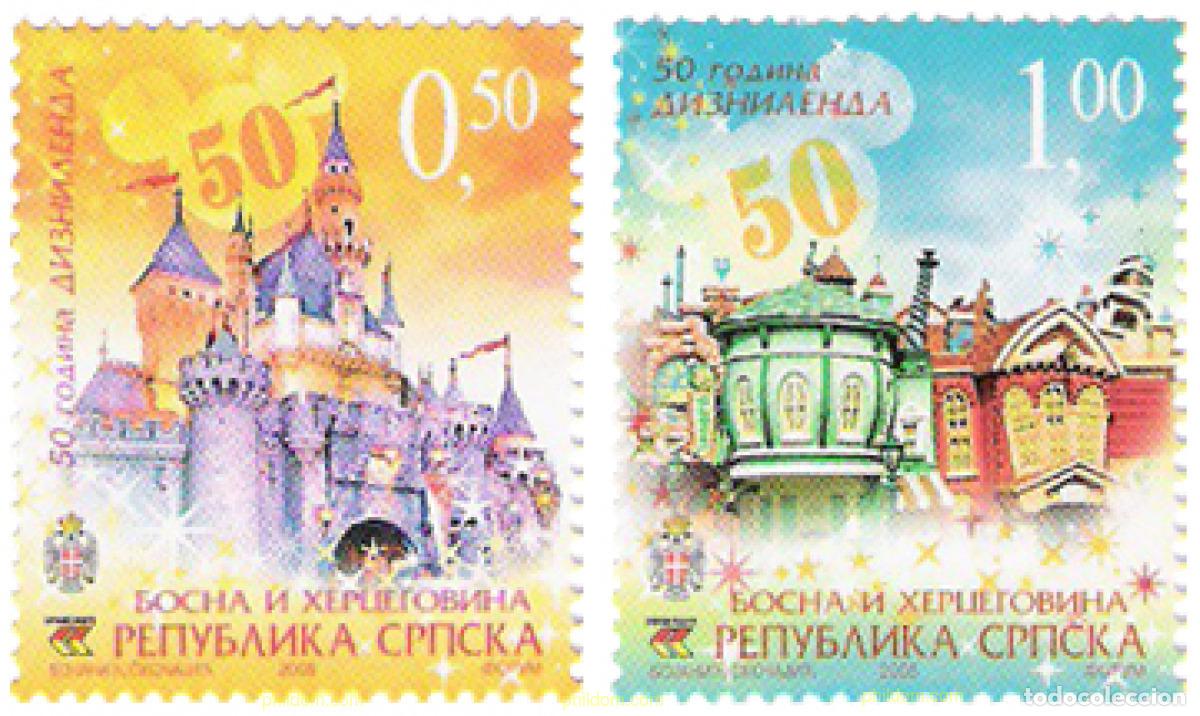 Sellos: 166272 MNH BOSNIA-HERZEGOVINA. Adm Serbia 2005 50 ANIVERSARIO DE DISNEYLAND DE CALIFORNIA